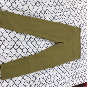 Til You Collapse Classic Khaki Leggings